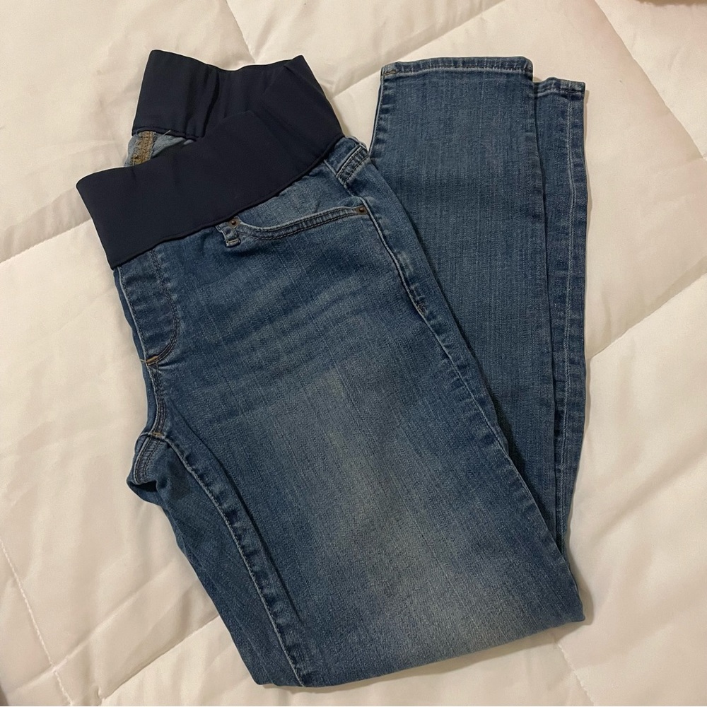 Gap Maternity True Skinny Full Panel Jeans